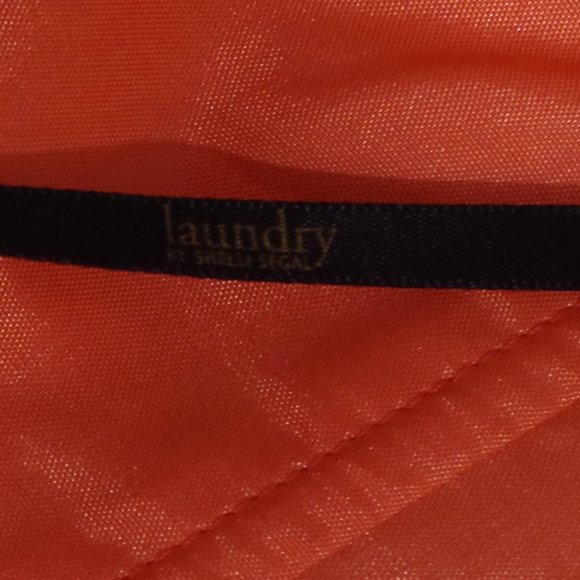 Laundry by Shelli Segal Coral Strapless Cocktail Dress- Sz. 12 - Picture 10 of 11